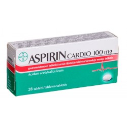 BAYER ASPRIN CARDIO 100MG 30`S