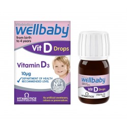 WELLBABY VITAMIN D DROPS 30ML