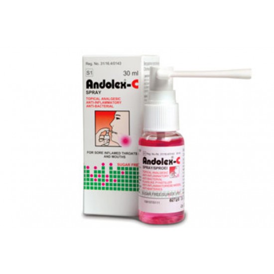 ANDOLEX C ORAL SPRAY 30ML
