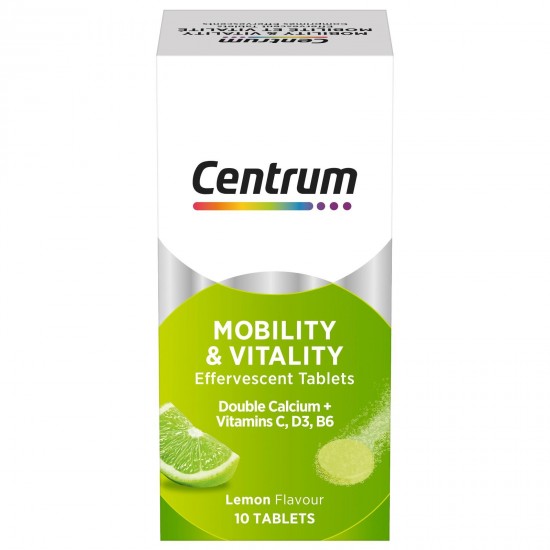 CENTRUM MOBILITY & VITALITY (LEMON FLAVOUR) 10 TABLETS