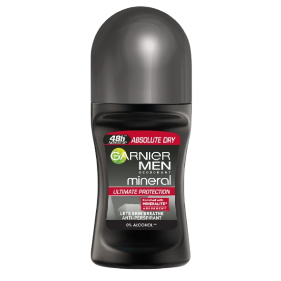 Garnier Roll-On Mineral Men Absolute Dry 50 Ml