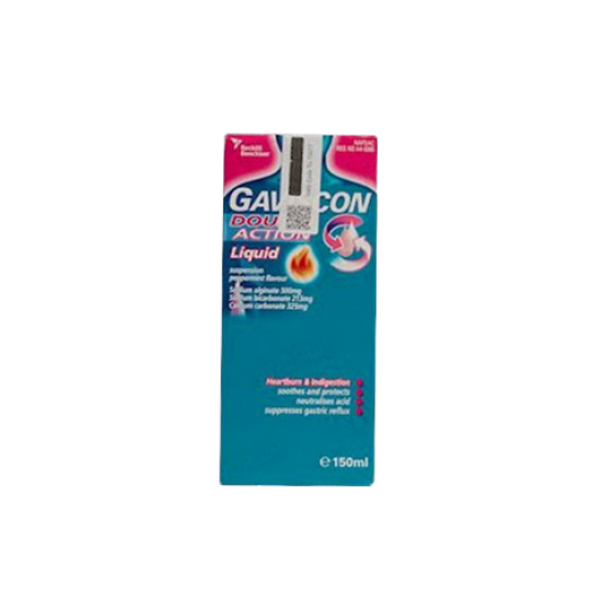 Gaviscon Liquid Double Action 150ml Gaviscon Liquid Double Action 150ml