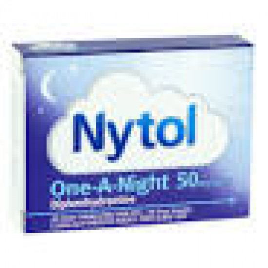 NYTOL ONE A NIGHT 50'S