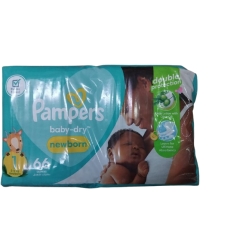 PAMPERS DIAPERS VALUEPACK  SIZE 1 (2-5KGS) 66`S  