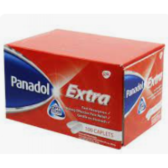 PANADOL EXTRA WITH OPTIZORB 100`S PANADOL EXTRA WITH OPTIZORB 100`S