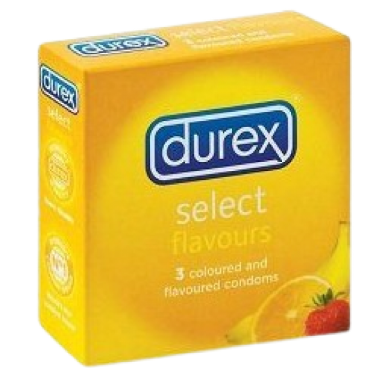 Durex select condoms 3's Durex select condoms 3's