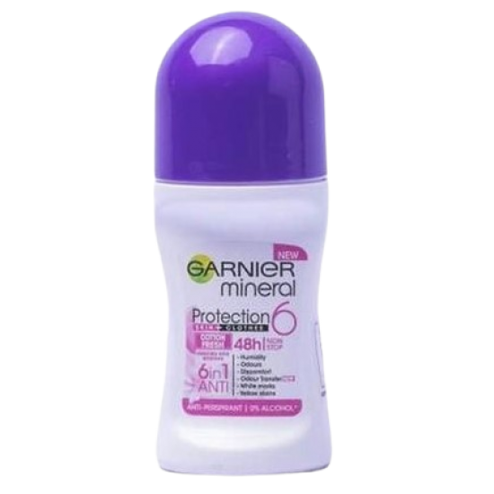 Garnier Rollon Womens cotton Fresh 50ml Garnier Rollon Womens cotton Fresh 50ml