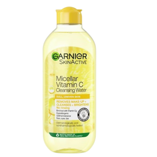 Garnier Even & Matte Vitamin C Micellar Cleansing Water 400ml Garnier Even & Matte Vitamin C Micellar Cleansing Water 400ml