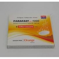 PARAFAST 1000MG TABS 8`S