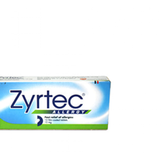 ZYRTEC TABS 10MG 10`S ZYRTEC TABS 10MG 10`S