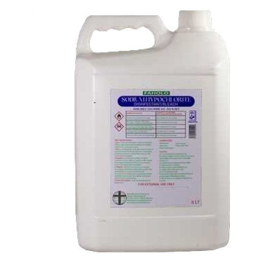 Sodium Hypochloride 4-6% 5L (FAHOLO) Sodium Hypochloride 4-6% 5L (FAHOLO)