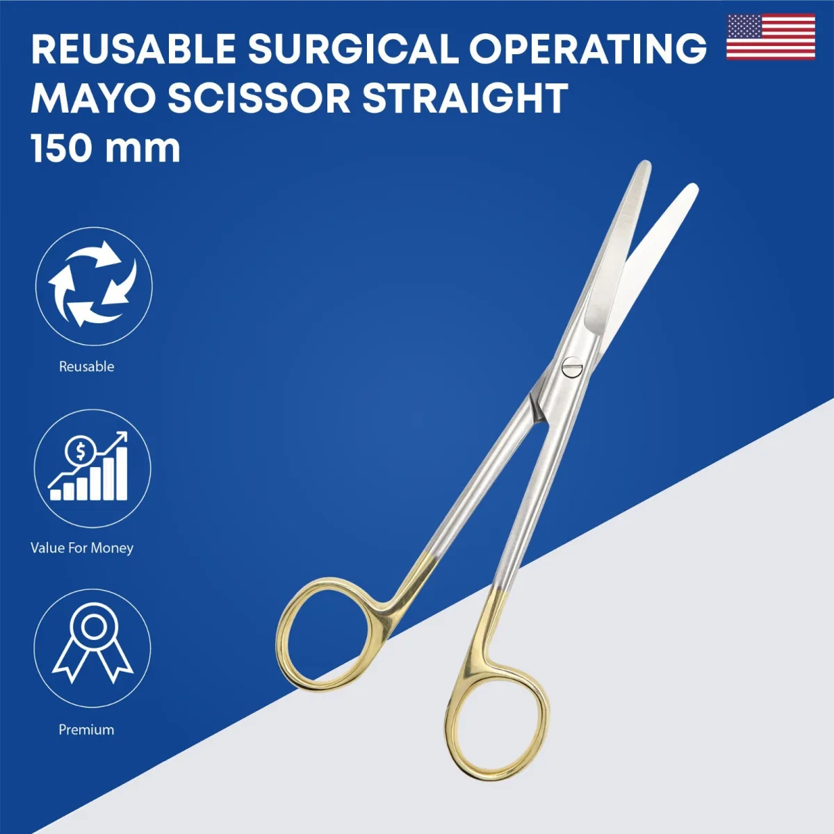 Scissor Operating Mayo 17cm 13-202 Pair(05-2362)