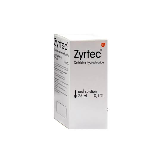 Zyrtec Syrup 75ml